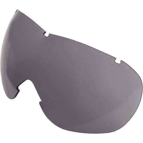 Uvex&reg; Sub-Zero Goggles Replacement Lens, Anti-Fog/Anti-Scratch, Grey, Uvex Sub-Zero Absolute Business Supply