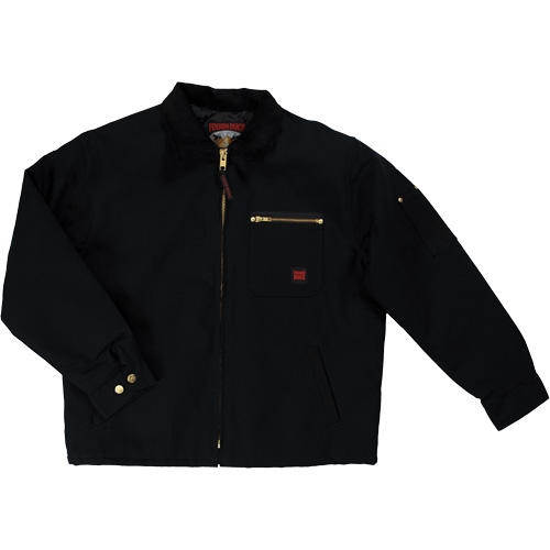 Duck Chore Jacket, Men's, Medium (Tall), Black Absolute Business Supply