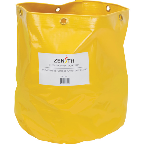D&eacute;viateur de fuite de tuyauterie, 1,5' lo x 1,5' la, PEHD Absolute Business Supply