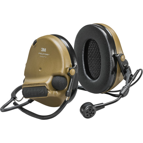 Casque VI NIB Peltor ComTac, Style Cordon cervical, 22 dB Absolute Business Supply