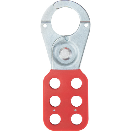 Safety Lockout Hasp, Red Absolute Business Supply