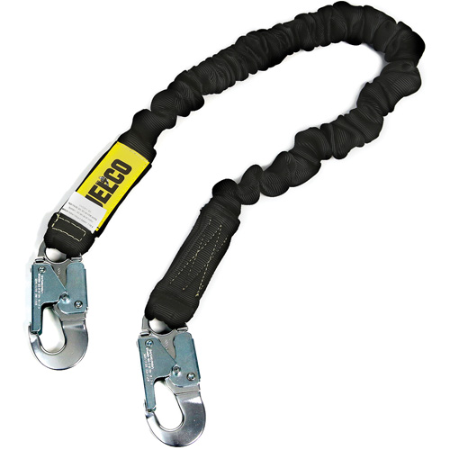 Longe r&eacute;sistant &agrave; larc &eacute;lectrique, 6', Point d'ancrage &agrave; Mousqueton verrouillable, Mousqueton verrouillable aux jambes, Nylon Absolute Business Supply