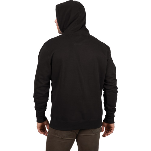 Heavy-Duty Pullover Hoodie, Men's, Small, Black Absolute Business Supply