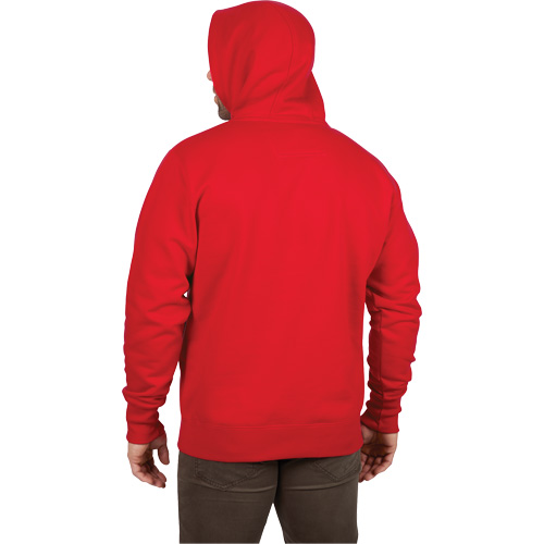 Heavy-Duty Pullover Hoodie, Men's, Small, Red Absolute Business Supply