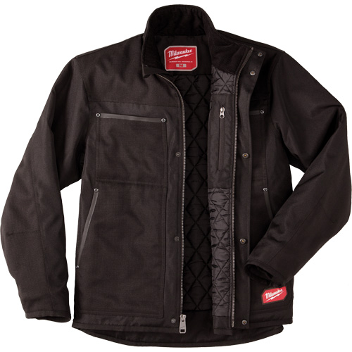 GridIron Traditional Jacket, Men's, Small, Black Absolute Business Supply