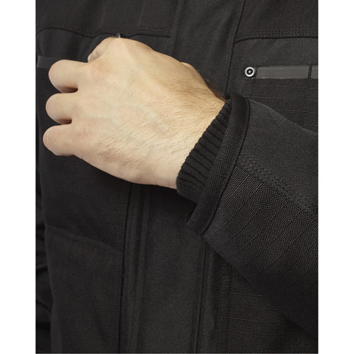 GridIron Traditional Jacket, Men's, Small, Black Absolute Business Supply