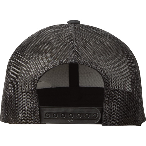 Casquette &agrave; patte pressionn&eacute;e GridIron, Noir, Coton/Nylon/Polyester Absolute Business Supply