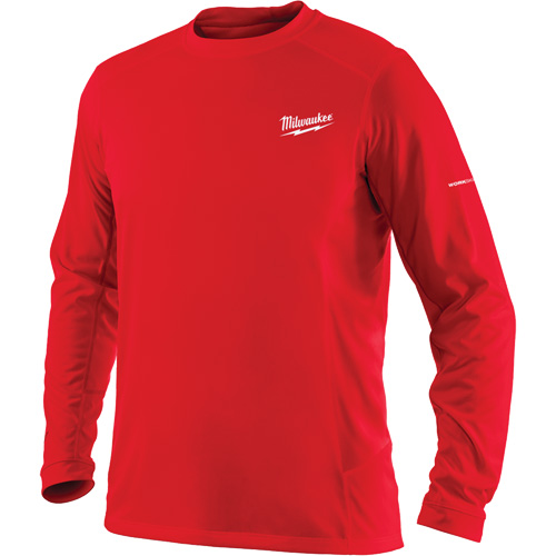 T-shirt &agrave; manches longues Workskin, Hommes, Petit, Rouge Absolute Business Supply
