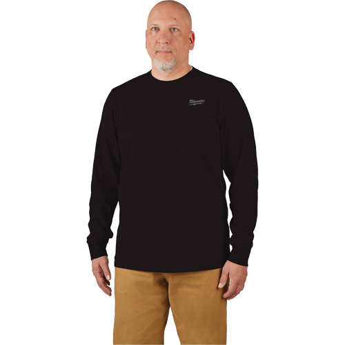 T-shirt de travail hybride, Hommes, Petit, Noir Absolute Business Supply