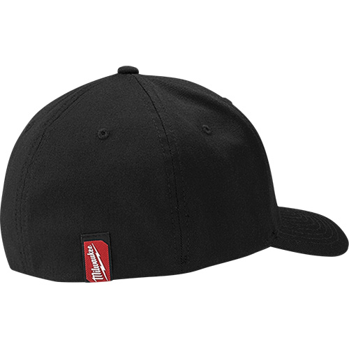 Casquette ajust&eacute;e Flexfit - grand/t-grand, Noir, Poly-coton Absolute Business Supply