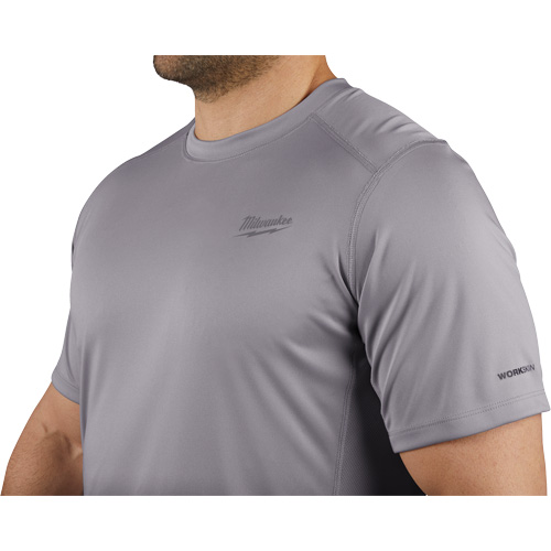Chandail l&eacute;ger Workskin, Hommes, Petit, Gris Absolute Business Supply