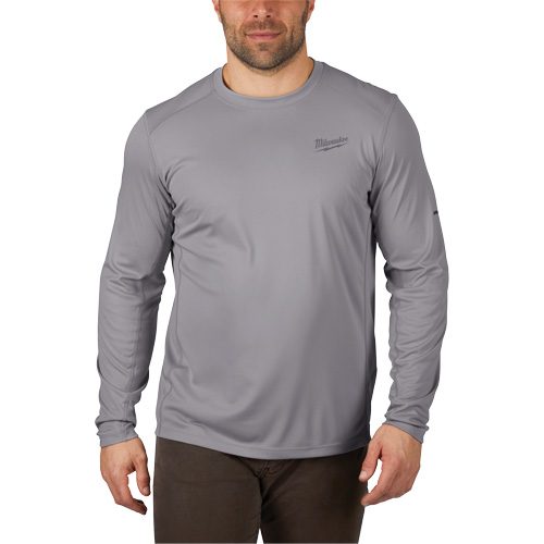 Workskin Lightweight Shirt, Men's, Small, Grey Absolute Business Supply