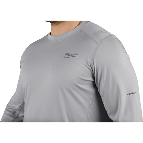 Workskin Lightweight Shirt, Men's, Small, Grey Absolute Business Supply
