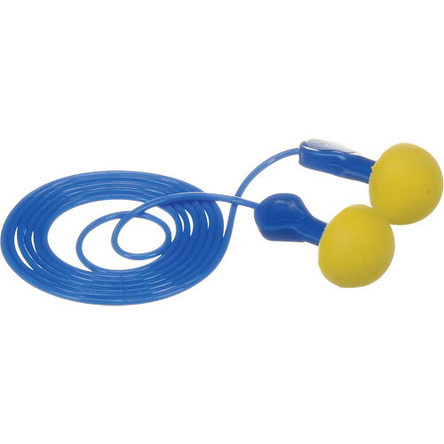 Bouchons d'oreilles rapides de style capsule E-A-R, Avec cordon, Vrac - Sachet coussin, 25 dB NRR, Taille unique Absolute Business Supply