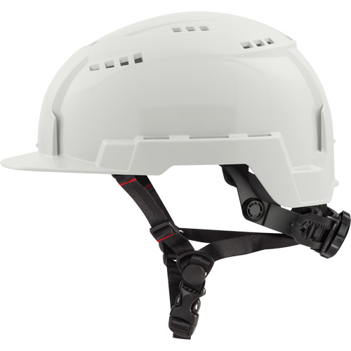 Casque &agrave; bordure avant avec support &agrave; lampe de poche Bolt, Suspension Rochet Absolute Business Supply