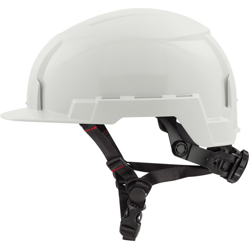 Casque &agrave; bordure avant avec support &agrave; lampe de poche Bolt, Suspension Rochet Absolute Business Supply