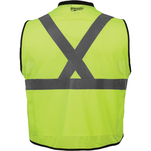 Veste de s&eacute;curit&eacute; haute performance, Jaune lime haute visibilit&eacute;, Grand/T-Grand Absolute Business Supply