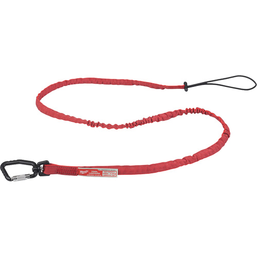 Longe verrouillable pour outils &agrave; port&eacute;e &eacute;tendue, Tendeur, Mousqueton/boucle Absolute Business Supply