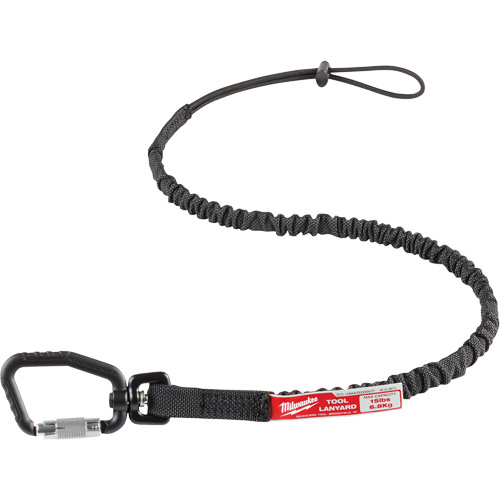 Longe verrouillable pour outils, Tendeur, Mousqueton/boucle Absolute Business Supply