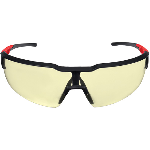 Safety Glasses, Yellow Lens, Anti-Scratch, ANSI Z87+/Meets/Exceeds CSA Z94.3 Absolute Business Supply