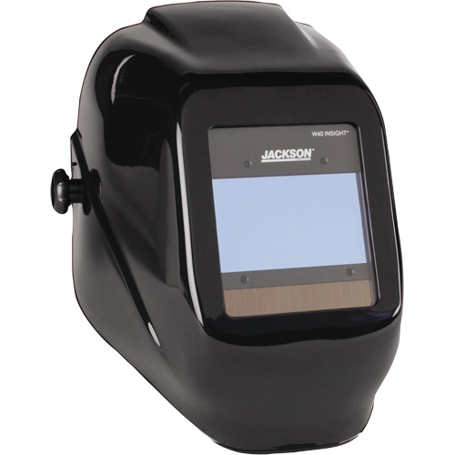 Masque de soudage FAA variable Insight, 2,36" lo x 3,94" la Champ de vision, Teinte 9 - 13, Noir Absolute Business Supply