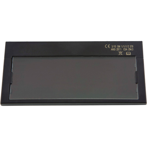 Filtre autoassombrissant de rechange Solera II, 4-1/4" la x 2" ha Champ de vision, Pour utilisation avec HSL-1, HSL-2 et Huntsman Absolute Business Supply