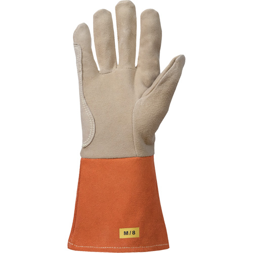 TIG Welding Gloves, Grain Deerskin, Size Medium Absolute Business Supply