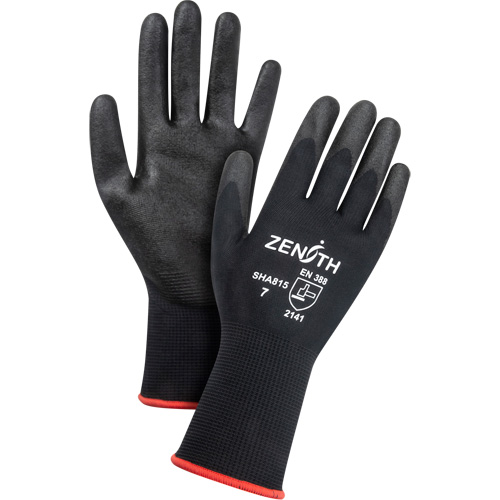 Coated Gloves, 7, PVC Coating, 13 Gauge, Nylon Shell Absolute Business Supply