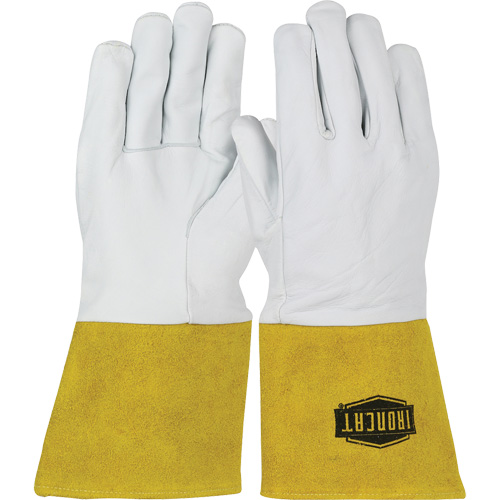Gant TIG en cuir de premi&egrave;re qualit&eacute; Ironcat, Cuir fleur de chevreau, Taille Petit Absolute Business Supply