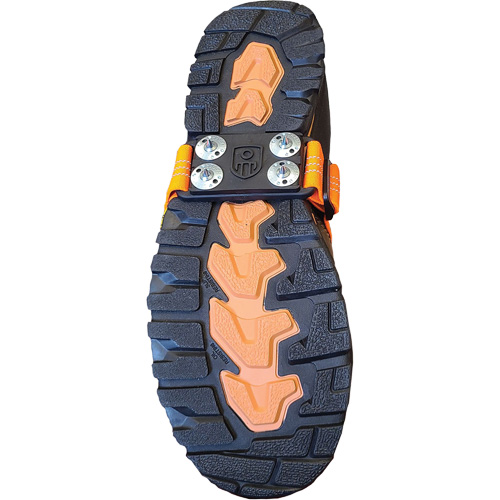 Crampon &agrave; glace anti&eacute;tincelles Midcleat, Acier au carbone, Traction Crampon, Taille unique Absolute Business Supply
