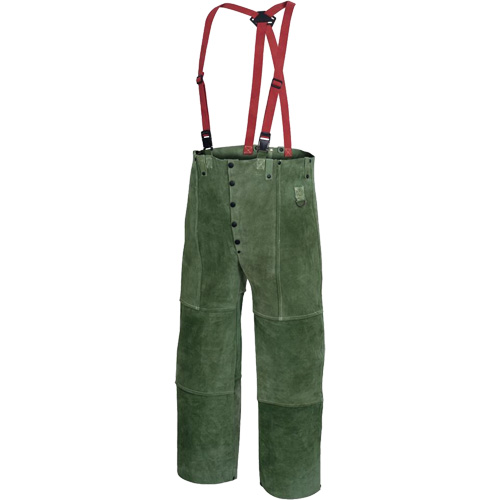 WP 100 Welder's Waist Pants, Small, Green Absolute Business Supply
