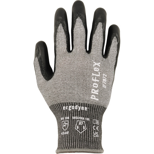 Gants r&eacute;sistant &agrave; la coupe Proflex 7072, Taille Petit, Calibre 18, Rev&ecirc;tement Nitrile, Enveloppe en PEHP/Tungst&egrave;ne, ASTM ANSI niveau A7/EN 388 niveau F Absolute Business Supply
