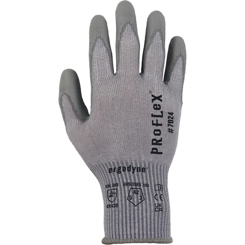 Gants r&eacute;sistant &agrave; la coupe Proflex 7024, Taille Petit, Calibre 13, Rev&ecirc;tement Polyur&eacute;thane, Enveloppe en Polyester/PEHP/Spandex, ASTM ANSI niveau A2/EN 388 niveau B Absolute Business Supply