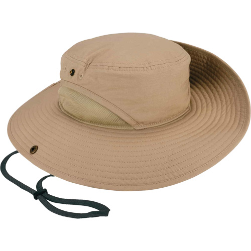 Chill-Its 8936 Lightweight Ranger Hat with Mesh Paneling, Khaki Absolute Business Supply