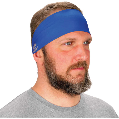 Chill-Its 6634 Cooling Headband, Blue Absolute Business Supply