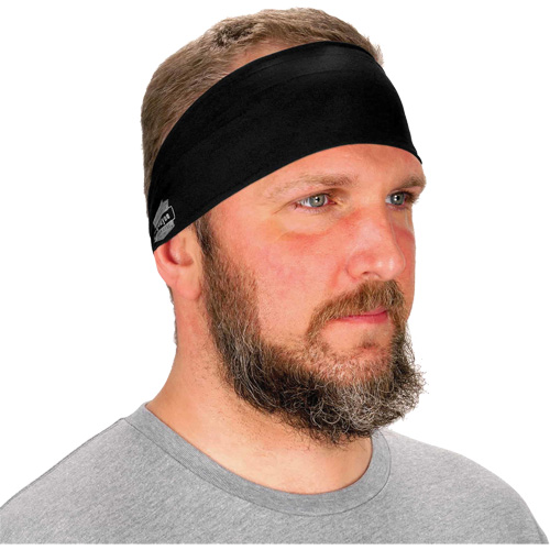 Chill-Its 6634 Cooling Headband, Black Absolute Business Supply