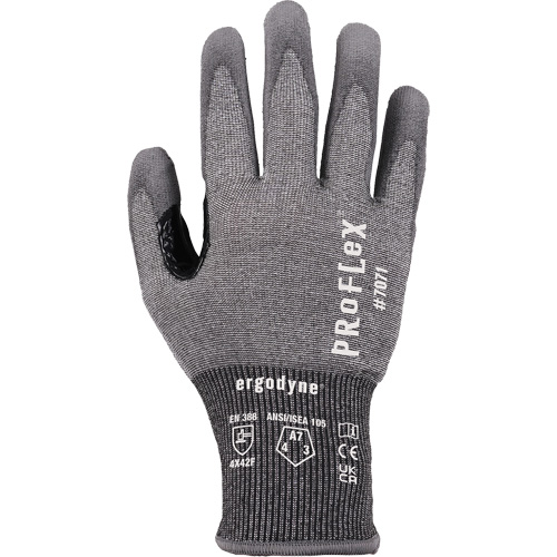 Gants enduit de PU r&eacute;sistant &agrave; la coupe ProFlex 7071, Taille Petit, Calibre 18, Rev&ecirc;tement Polyur&eacute;thane, Enveloppe en PEHP/Tungst&egrave;ne, ASTM ANSI niveau A7/EN 388 niveau F Absolute Business Supply
