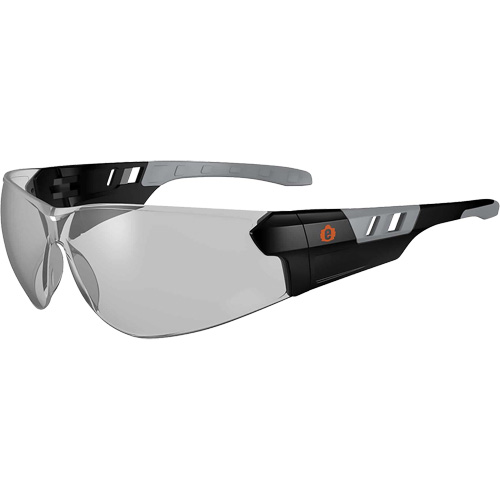 Lunettes de s&eacute;curit&eacute; sans monture Skullerz SAGA, Lentille Int&eacute;rieur/ext&eacute;rieur, Antibu&eacute;e/Anti-&eacute;gratignures, ANSI Z87+/R&eacute;pond ou surpasse la norme CSA Z94.3 Absolute Business Supply
