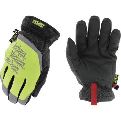 Coldwork Hi-Viz Fastfit&reg; Winter Work Gloves, Size 8, ASTM ANSI Level A5 Absolute Business Supply