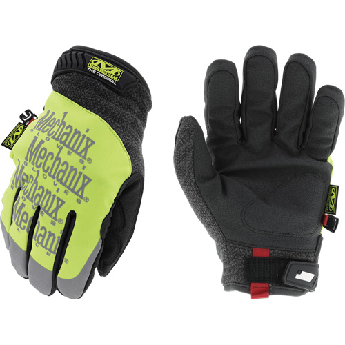 Coldwork Hi-Viz Winter Work Gloves, Size 8, ASTM ANSI Level A5 Absolute Business Supply