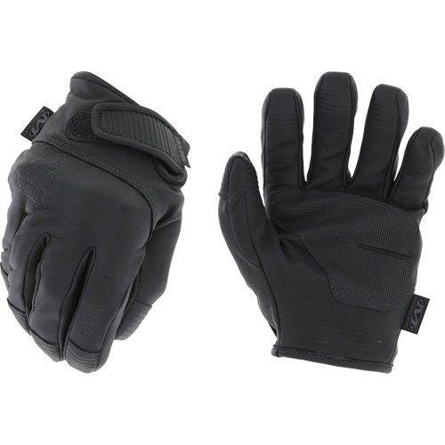 Gants de travail en cuir Needle Stick pour les forces de l'ordre, Taille 8, Enveloppe en Ch&egrave;vre, ASTM ANSI niveau A7/EN 388 niveau F Absolute Business Supply