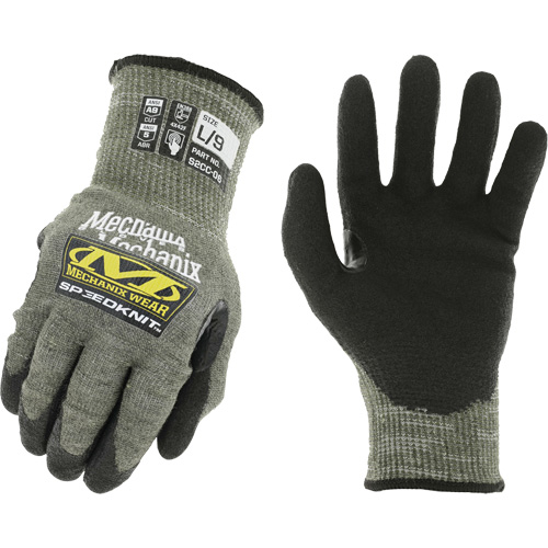 Gants de travail Speedknit, Taille 7, Calibre 13, Rev&ecirc;tement Ur&eacute;thane, Enveloppe en PEHP/Tungst&egrave;ne, ASTM ANSI niveau A9 Absolute Business Supply