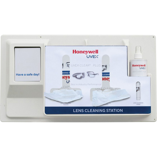 Uvex Clear&reg; Plus Permanent Lens Cleaning Station, Cardboard, 30" L x 4" D x 14" H Absolute Business Supply