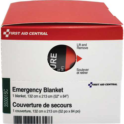 SmartCompliance&reg; Refill Emergency Blanket, Mylar Absolute Business Supply