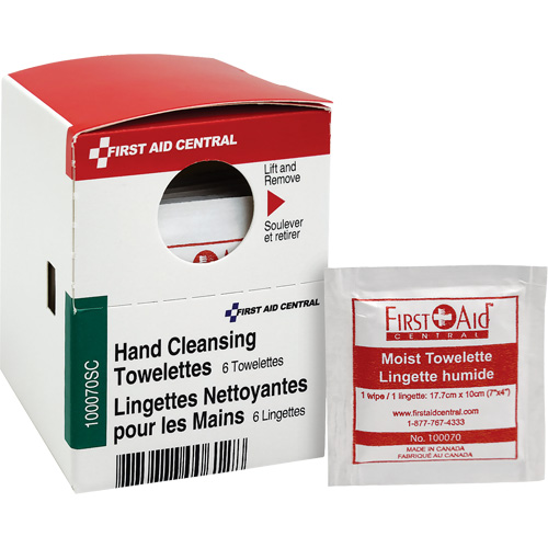 Recharge de lingettes nettoyantes SmartCompliance, Serviette, Nettoyage des mains Absolute Business Supply