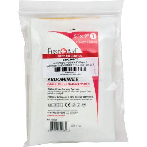 SmartCompliance&reg; Refill Abdominal Trauma Pads Absolute Business Supply