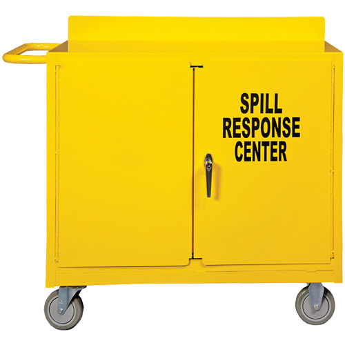 Chariot central de contr&ocirc;le des d&eacute;versements, 18" lo x 38,375" la x 36" h Absolute Business Supply