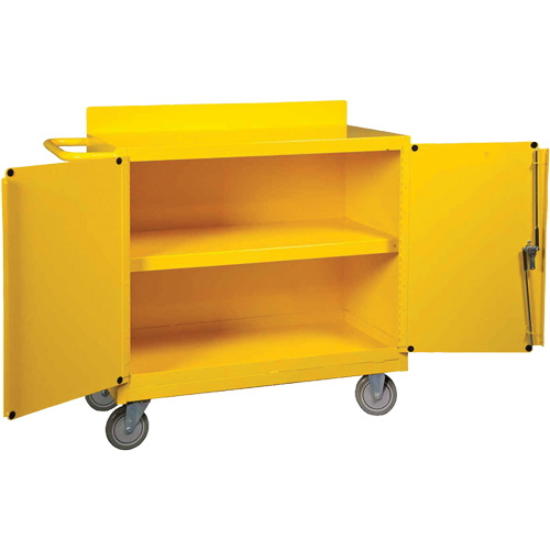 Chariot central de contr&ocirc;le des d&eacute;versements, 18" lo x 38,375" la x 36" h Absolute Business Supply
