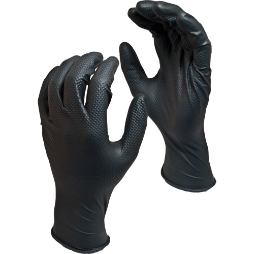 Green Monkey Biodegradable Disposable Gloves, Small, Nitrile, 8-mil, Powder-Free, Black Absolute Business Supply