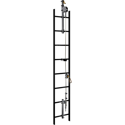 Lad-Saf Cable Vertical Safety System, Stainless Steel Absolute Business Supply